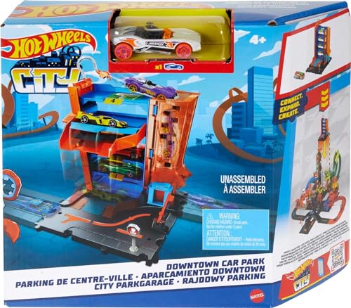 Pista Hot Wheels City Garagem Dupla
