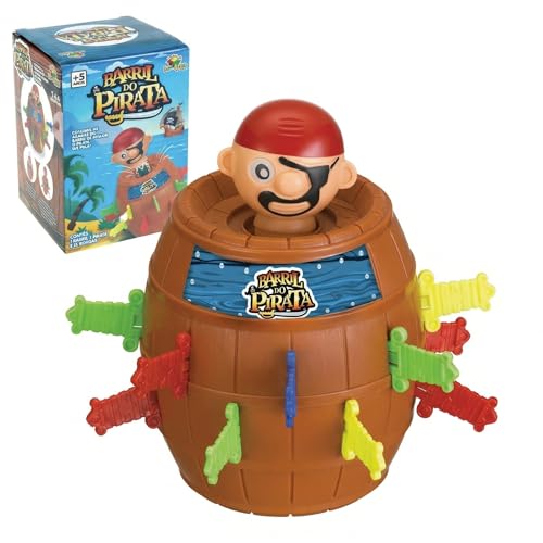 Jogo Barril do Pirata com Adagas