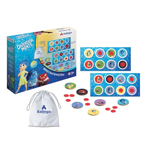 Jogo Bingo das Emoções Divertidamente Xalingo
