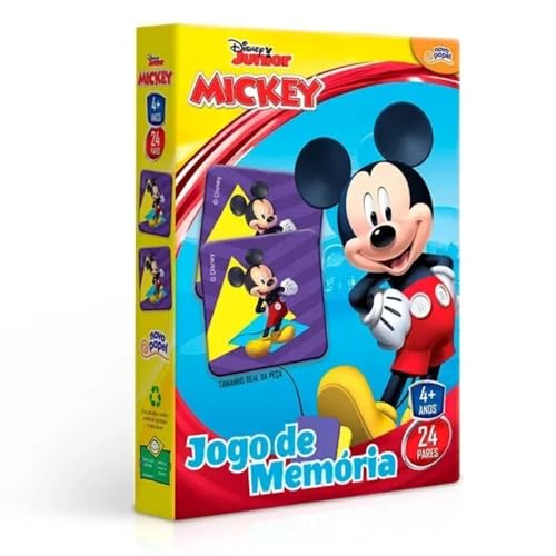Jogo da Memória Mickey Toyster