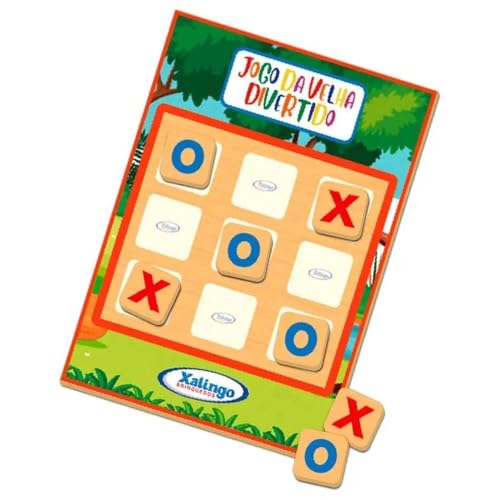 Jogo da Velha Divertido Minha Escolinha Xalingo