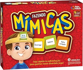 Jogo de Charadas e Mímica
