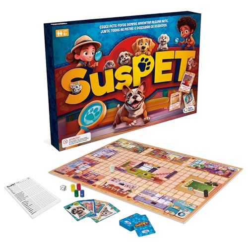 Jogo de Tabuleiro Suspet