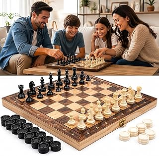 Jogo de Xadrez ou Damas Simplificado