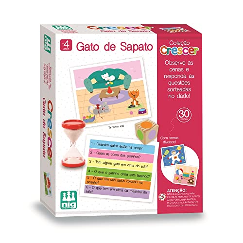 Jogo Educativo Gato de Sapato