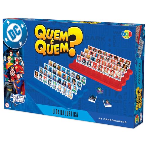 Jogo Quem é Quem? Liga da Justiça