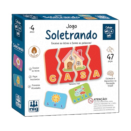 Jogo Soletrando em Madeira