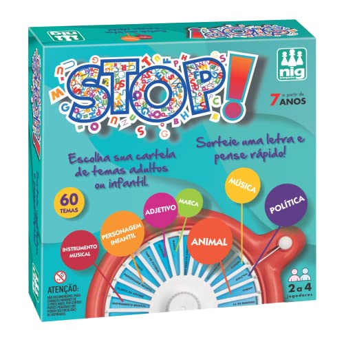 Jogo Stop Clássico 60 Temas