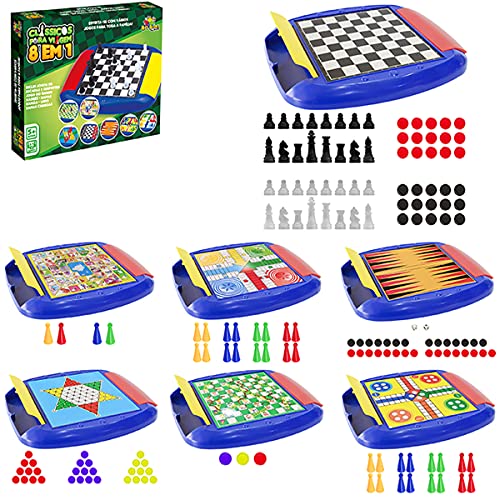 Jogos para Viagem 8 em 1