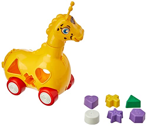 Kendy Brinquedo Educativo Girafa Lola Com Blocos