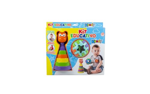 Kit Educativo Urso e Bola Geométrica