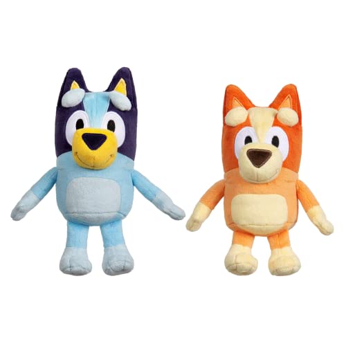 Kit 2 Pelúcias Bluey e Bingo 20cm