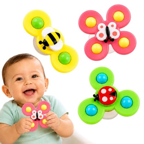 Kit 3 Spinners Educativos com Ventosa