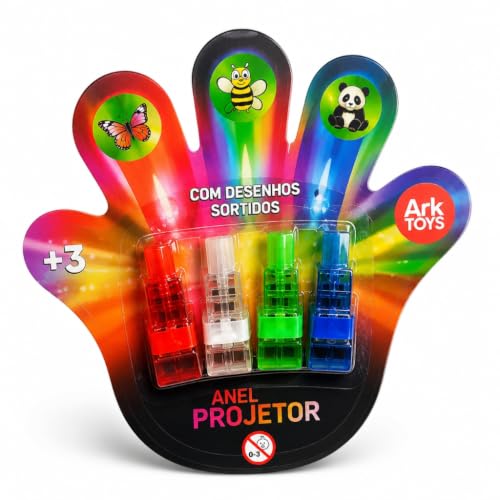 Kit 4 Anéis Luminosos LED com Projetor