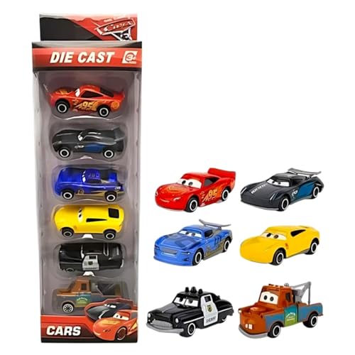 Kit Carrinhos de Corrida Estilo McQueen