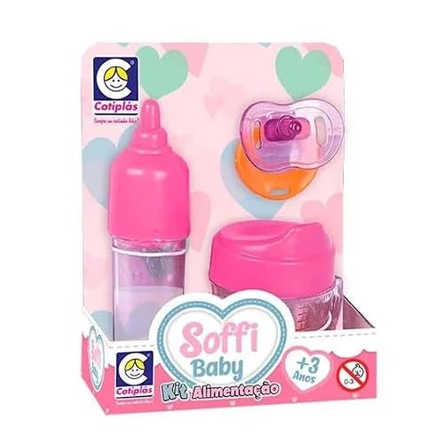 Kit Alimentação Soffy Babby Rosa