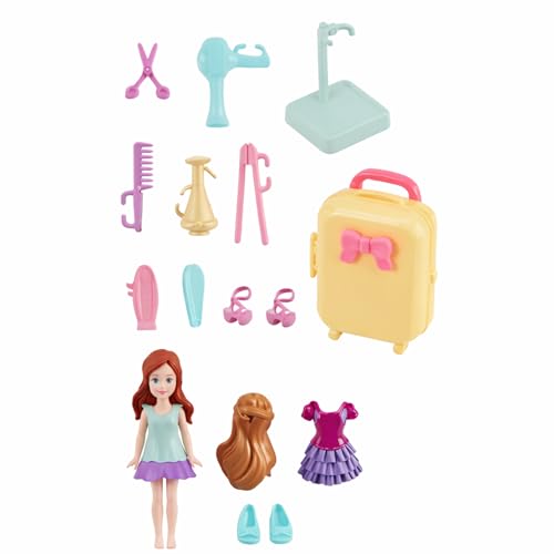 Kit Boneca Fashion com Vestidos e Mala