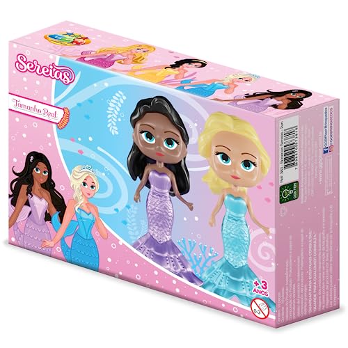 Kit Bonecas Sereia em Dupla