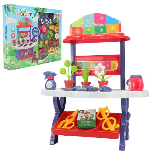 Kit de Jardinagem Infantil (Ferramentas Seguras)