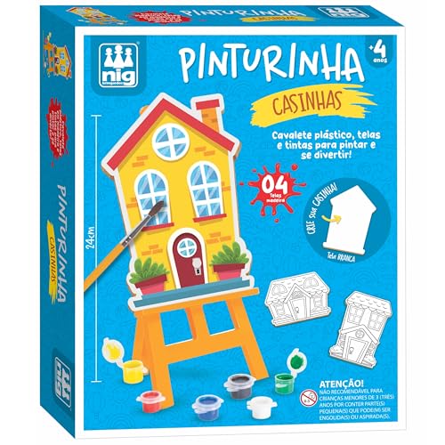 Kit de Pintura em Tela com Números