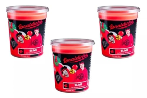 Kit de Slime Enaldinho Q2 com Bolinha Surpresa - 3 Potes