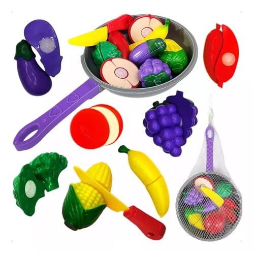 Kit Frigideira com Comidinhas de Velcro