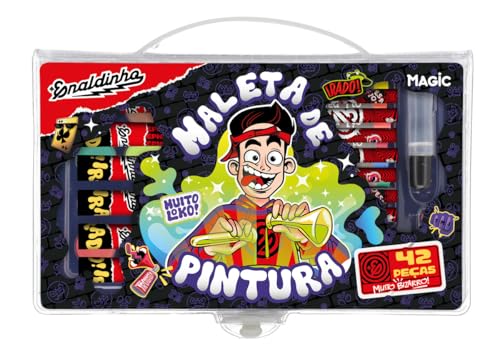 Kit Maleta de Pintura Enaldinho 42 Peças