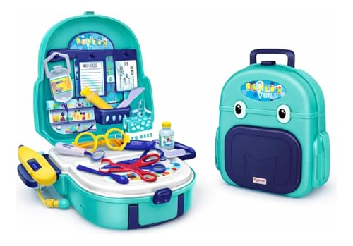 Kit Médico Brinquedo Infantil Maleta/mochila 24peças