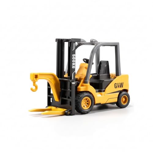 Kit Miniaturas de Máquinas de Construção 6 Peças