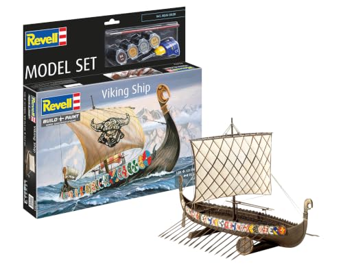 Kit Plastimodelo Barco Viking Model Set
