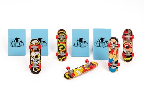 Kit Mini Skate de Dedo com Rampas
