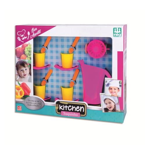 Kit Suquinho Copinhos E Utensílios Kitchen Nig