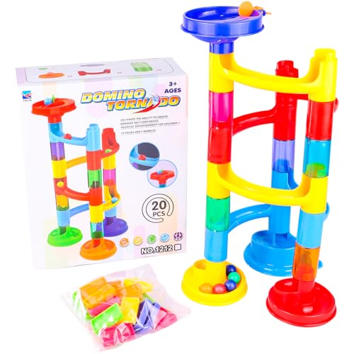 KIT TOBOGÃ DE BLOCO DE MONTAR COM 45 PEÇAS.