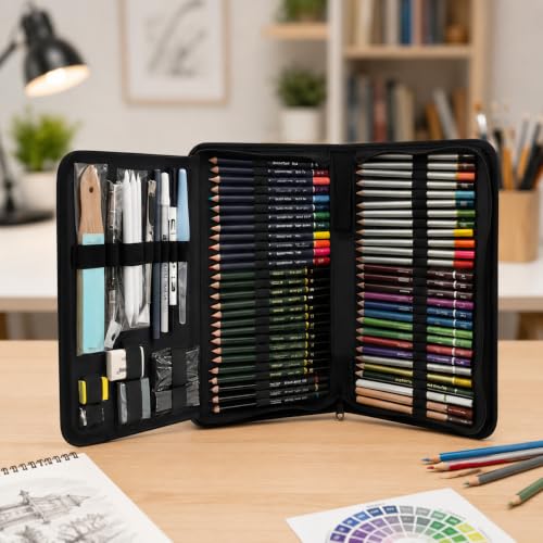 Kits de Desenho e Pintura Artística Avançados
