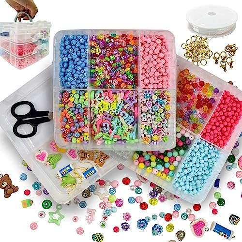 Kits de Miçangas Grandes para Criar Colares