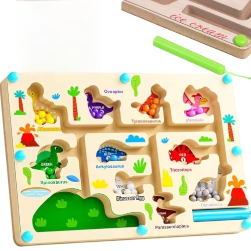 Labirinto Magnético Infantil Dinossauros