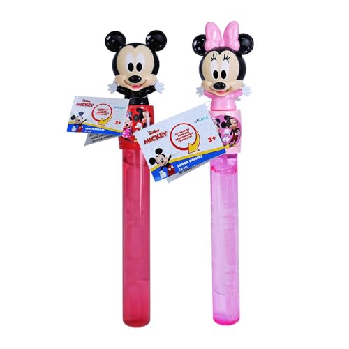 Lança Bolhas Mickey e Minnie Etitoys