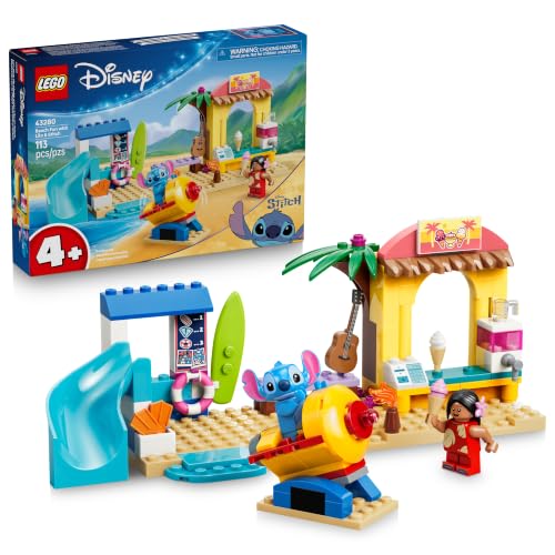 LEGO Disney Classic Diversão na Praia com Lilo e Stitch 43280
