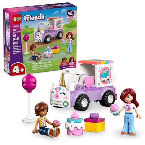 LEGO Friends Carro-unicórnio de Entregas de Bolo 42675 (67 Peças)