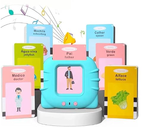 Leitor de Cartões Flash Cards Bilíngue