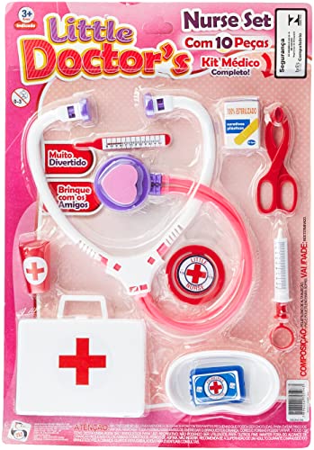 Little Doctor's Nurse Set Brinquedos Pica Pau
