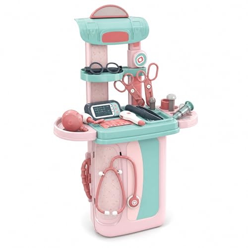 Maleta de Médico Infantil 3 em 1