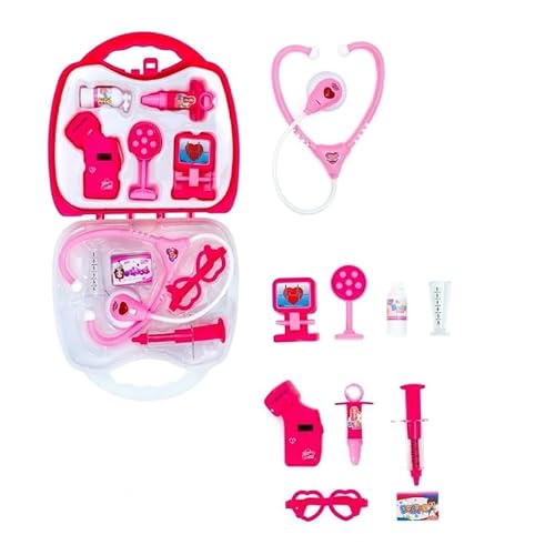 Maleta de Médico Infantil com Estetoscópio Real