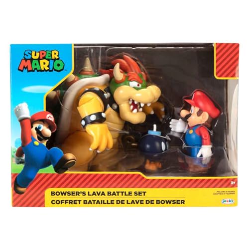 Mario Vs Bowser Batalha De Lava Super Mario Sunny