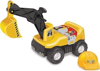 Max Escavadeira Com Capacete Tilin Brinquedos