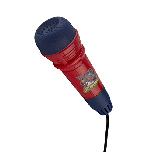 Microfone com eco Spiderman