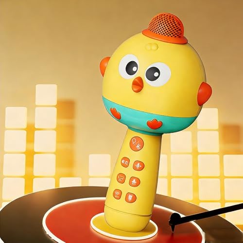 Microfone Infantil com Efeitos Sonoros