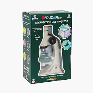 Microscópio Infantil com Zoom Óptico de 1200x