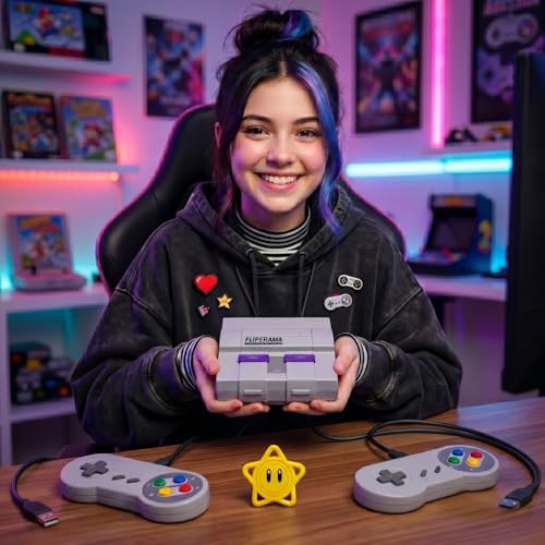 Mini-Arcade ou Consoles Retrô Infantis