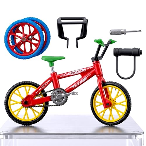 Mini Bicicleta de Dedo com Acessórios